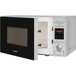 Exquisit MW820DI, Mikrowelle, Silber