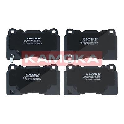 Kamoka Bremsbelagsatz, Scheibenbremse [Hersteller-Nr. JQ101487] für Saab, Tesla, Chevrolet, Opel, Ford Usa, Cadillac, Renault