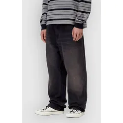 Carhartt WIP Simple Jeans black / tobacco used wash Gr. 31/34
