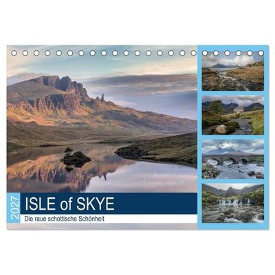 Isle of Skye, die raue schottische Schönheit (Tischkalender 2027 DIN A5 quer), CALVENDO Monatskalender