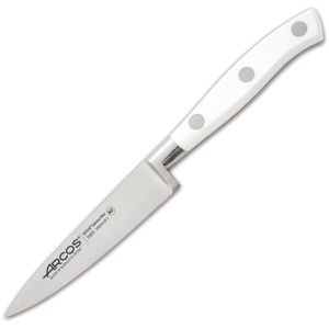 Arcos Gemüsemesser Riviera Blanc 230224, 10 cm Edelstahlklinge, Kunststoffgriff