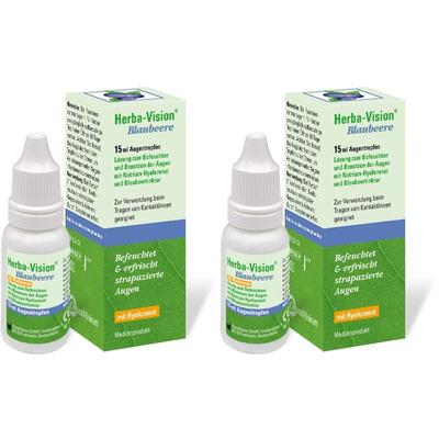 Herba-Vision Blaubeere Augentropfen 2x 2x15 ml