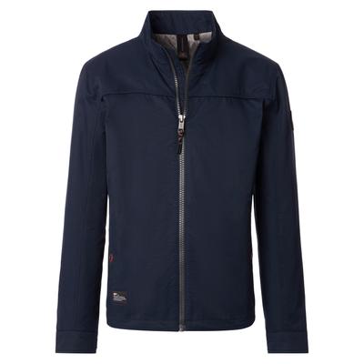 Blouson CASAMODA "CASAMODA Blouson uni", Herren, Gr. 4XL, blau (dunkelblau), 100% Baumwolle, Jacken Blouson
