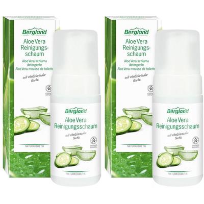 Aloe Vera Reinigungsschaum 2x 2x100 ml Schaum
