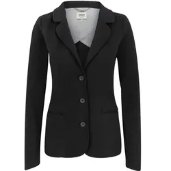 Damen Sweatblazer "PREMIUM" 260 - L - schwarz