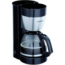 Kaffeemaschine 10Tassen Edelstahl/sw Glaskanne 1250ml