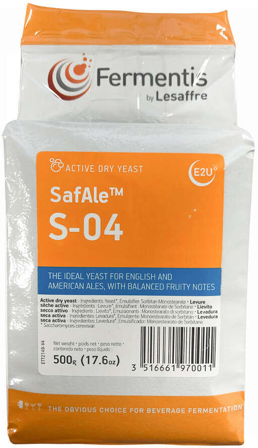 Levure sèche Fermentis Safale S-04 (500 g)