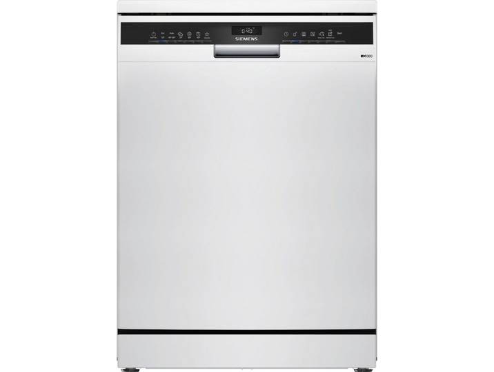 SIEMENS Standgeschirrspüler iQ300 SN23EW03ME, 14 Maßgedecke, Schnellere & Clevere Reinigung dank varioSpeed Plus