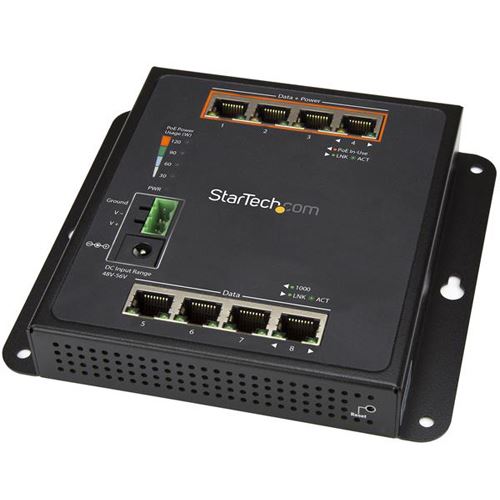 Startech ETHERNET SWITCH 8-PORT (IES81GPOEW)
