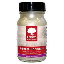 Leinos Pigment-Konzentrat 668 Sterling-Silber - 0,1 l Glas