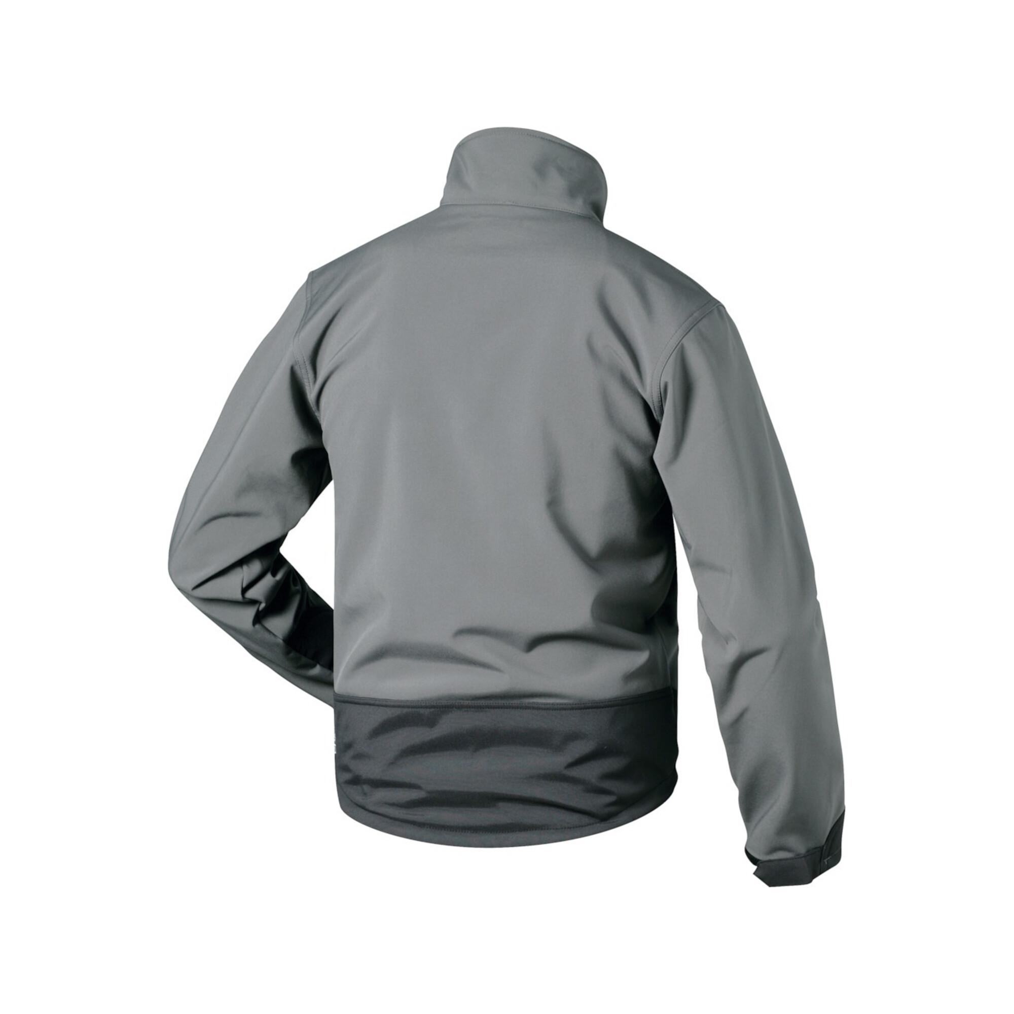 Elysee Jacke Beta, Softshell, Gr. S, grau/schwarz