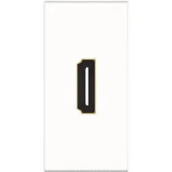 Kindermann 7464000561. Buchsentyp: HDMI, Modulmenge (max): 1 Modul(e). Produktfarbe: Weiß, Material: (0.07 m), Videokabel, Weiss