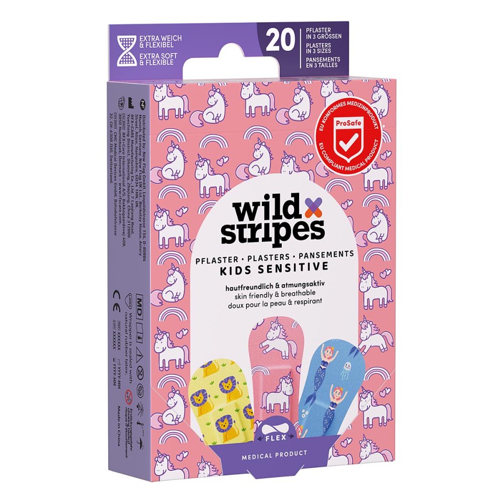 New Flag GmbH Wild Stripes Kids Sensitive Fantasy Int Pflaster 19175788
