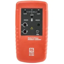RS PRO Motor & Phase Rotation Indicator (Messgerätkoffer), Messtechnik