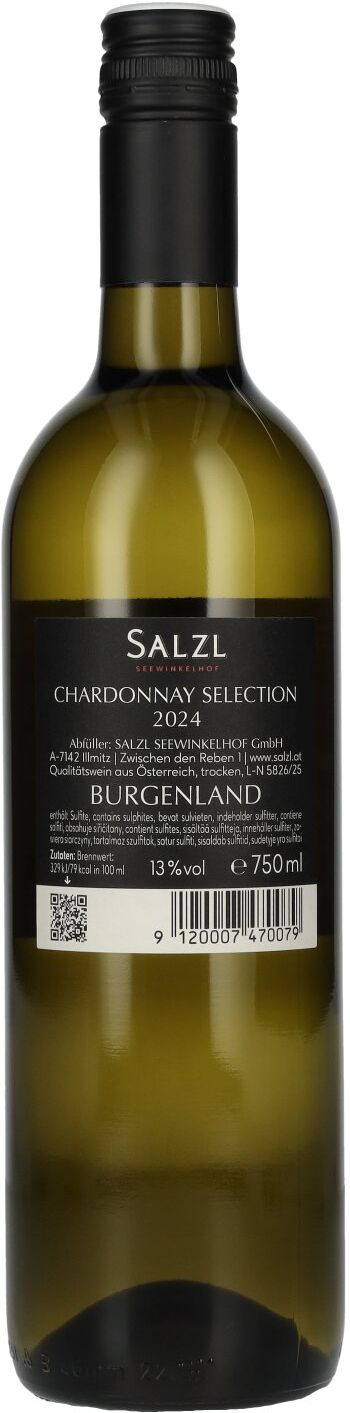 Salzl Seewinkelhof Salzl Chardonnay Selection 2024 13% Vol. 0,75l
