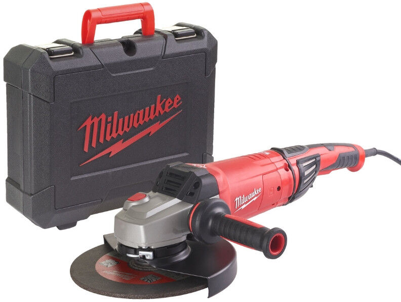 MILWAUKEE Meuleuse Ø 230 mm 2400 W kit AGVKB 24-230 EKX DMS - 4933471465