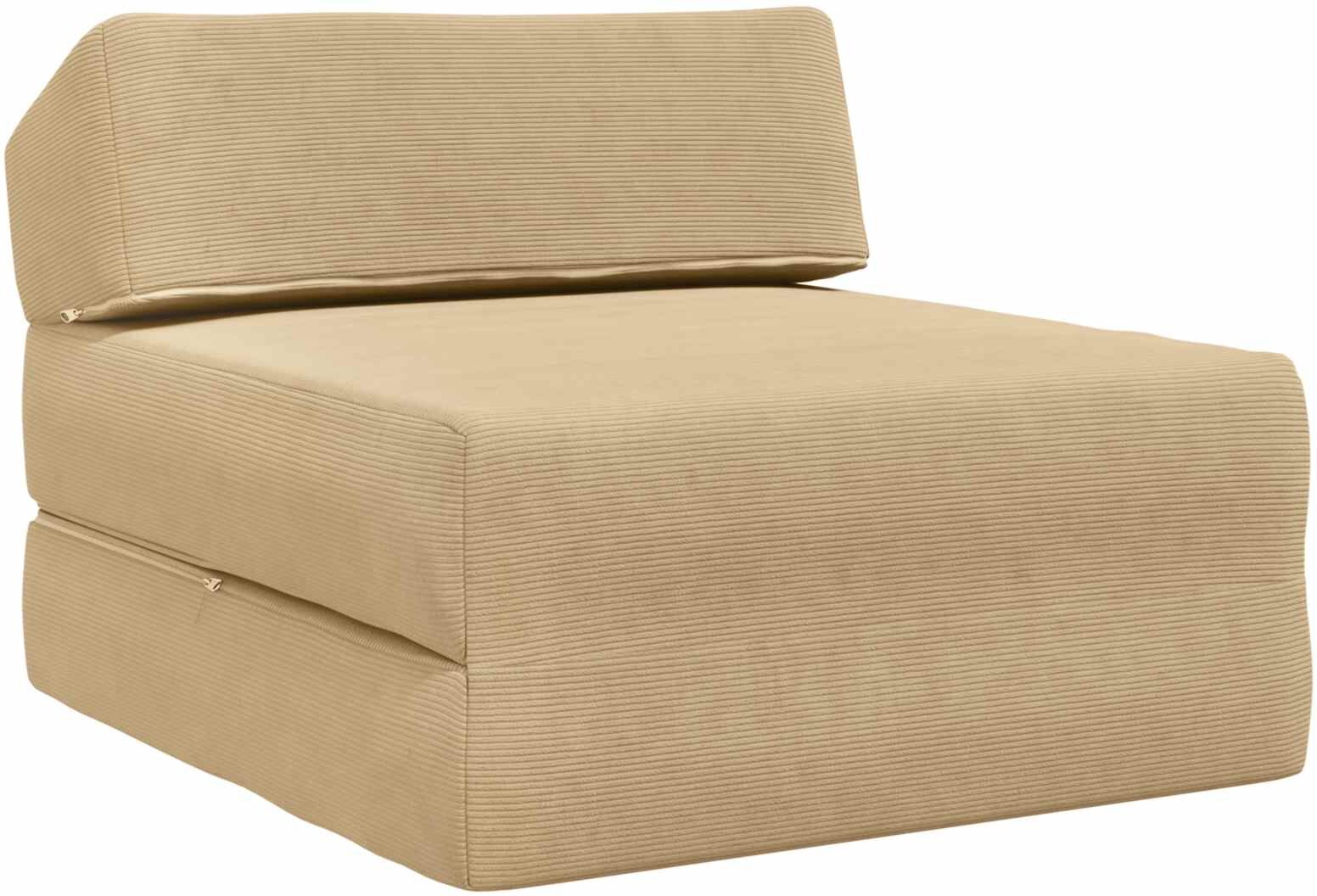 vidaXL Canapé-lit pliable Vert gris 60 x 70 x 41 cm Corduroy