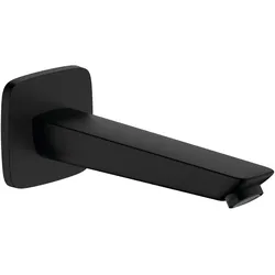 hansgrohe Logis Wanneneinlauf, Ausladung 195mm, Mattschwarz, 71410670