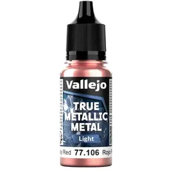 Vallejo True Metallix Metal LIGHT Ruby Red 18ml (106)