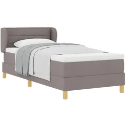 vidaXL, Boxspringbett, Tatones (Linien-Design) (90 x 190 cm)