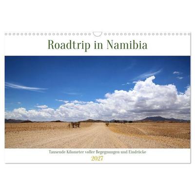 Roadtrip in Namibia (Wandkalender 2027 DIN A3 quer), CALVENDO Monatskalender
