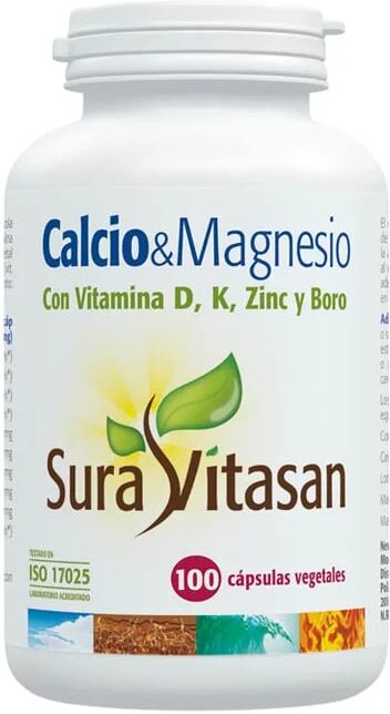 Sura Vitasan Cálcio Magnésio 100 VCaps