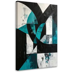 LEINWANDBILD 3D und geometrisch 40x60cm