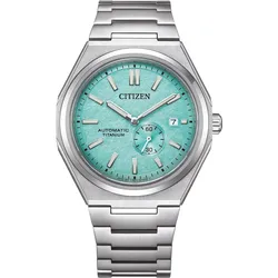 Citizen Super Titanium Automatik Super Titanium™" NJ0180-80M" - Lightgreen,titanweiß - 40,5mm