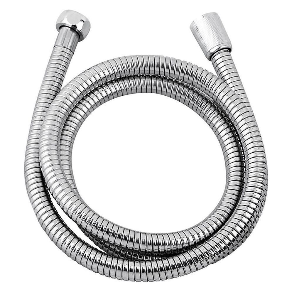 EDM Duschschlauch 01214 Silberfarben Edelstahl Messing (Metall) (45261524)