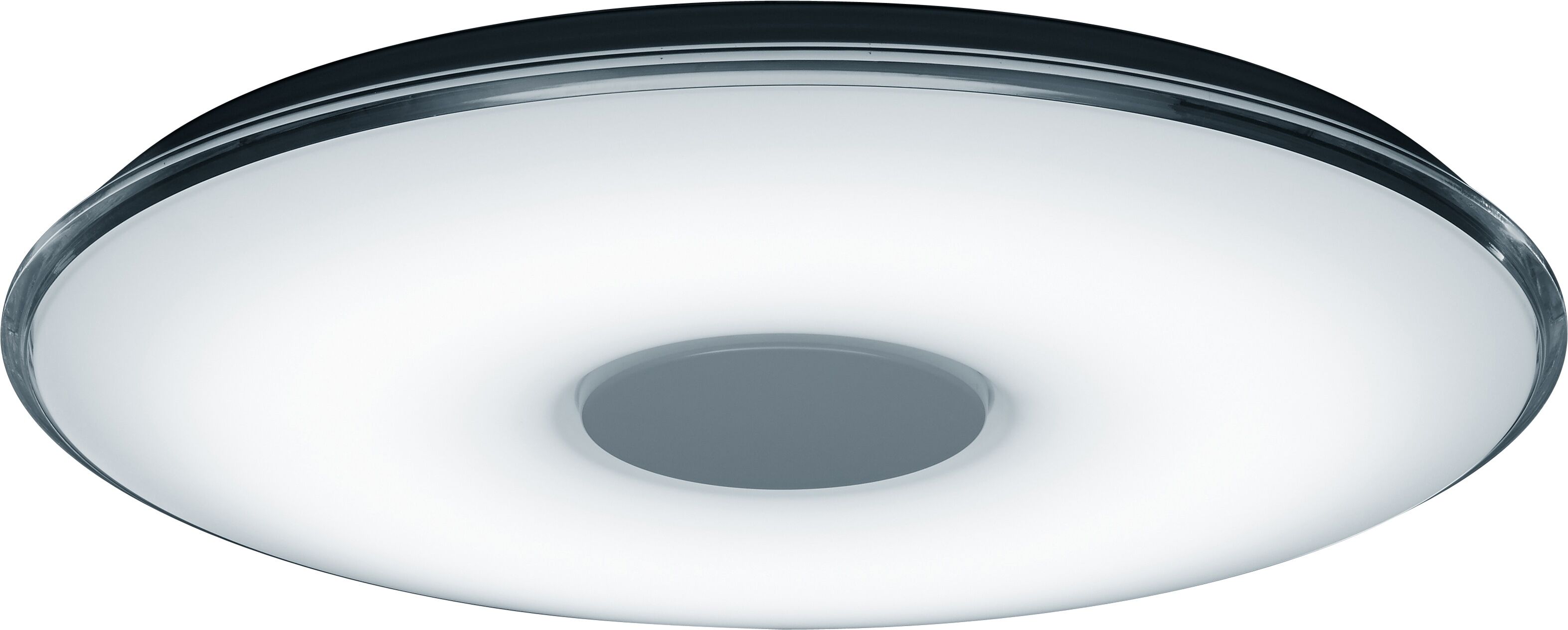 TRIO LEUCHTEN LED Deckenleuchte "Tokyo", weiß, Ø 60cm H: 6,5cm, Leuchten, integrierter Dimmer, Lichtfarbe stufenlos einstellbar, Memory Funktion, LED Deckenleuchte