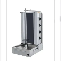 Dönergrill - Elektro - MOTOR Unten - 4 Brenner - Premium Variante - k1