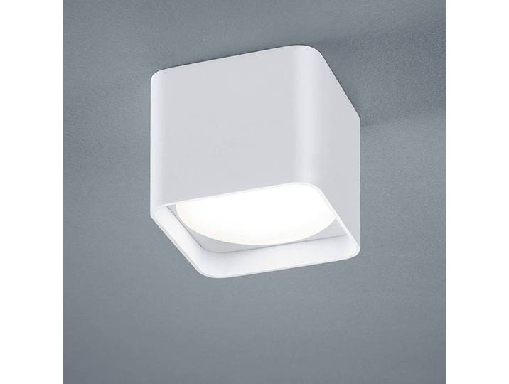 Helestra LED Deckenlampe Dora, weiß / opal, für Wohn- / Esszimmer, Aluminium, Modern, LED Deckenleuchte