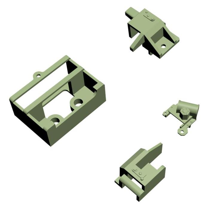 Amewi Trägerteile für 8x8 Truck grün (39884564)