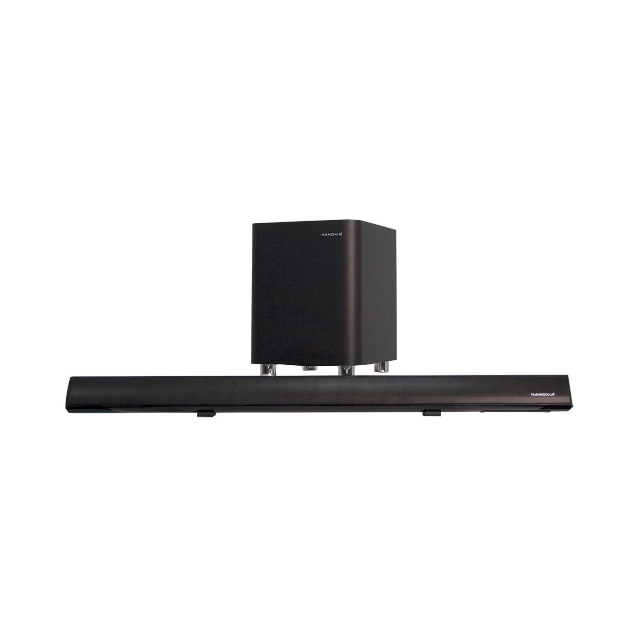 Nanoxia Soundbar mit Subwoofer 2.1 System 120W RMS schwarz