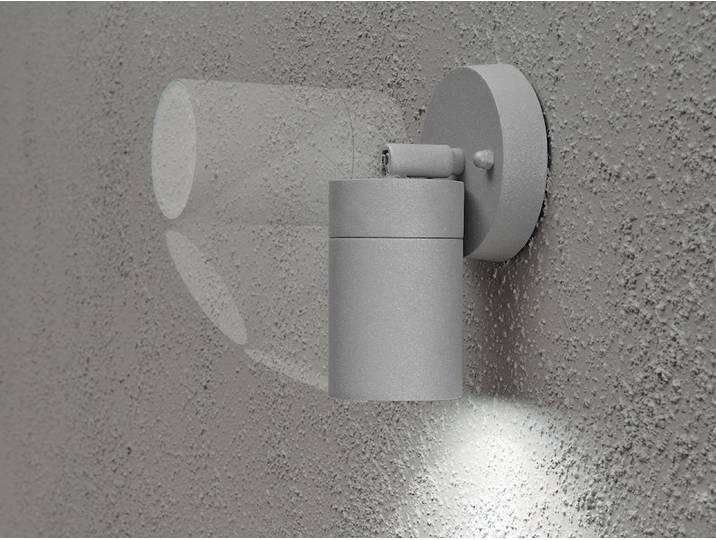 Konstsmide Modena Spot grau lackiertes Aluminium, klares Glas 7598-300