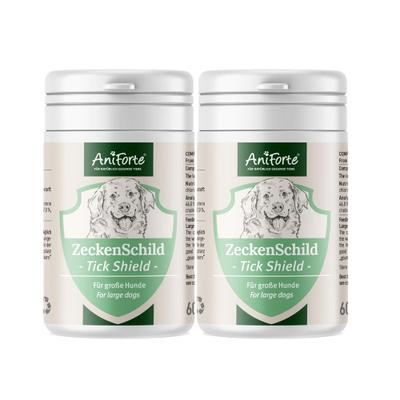 AniForte ZeckenSchild für große Hunde 60 Stk. x2 2x60 St Kapseln