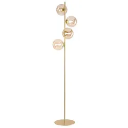 Luce Ambiente Design Stehleuchte Honey Glas Gold