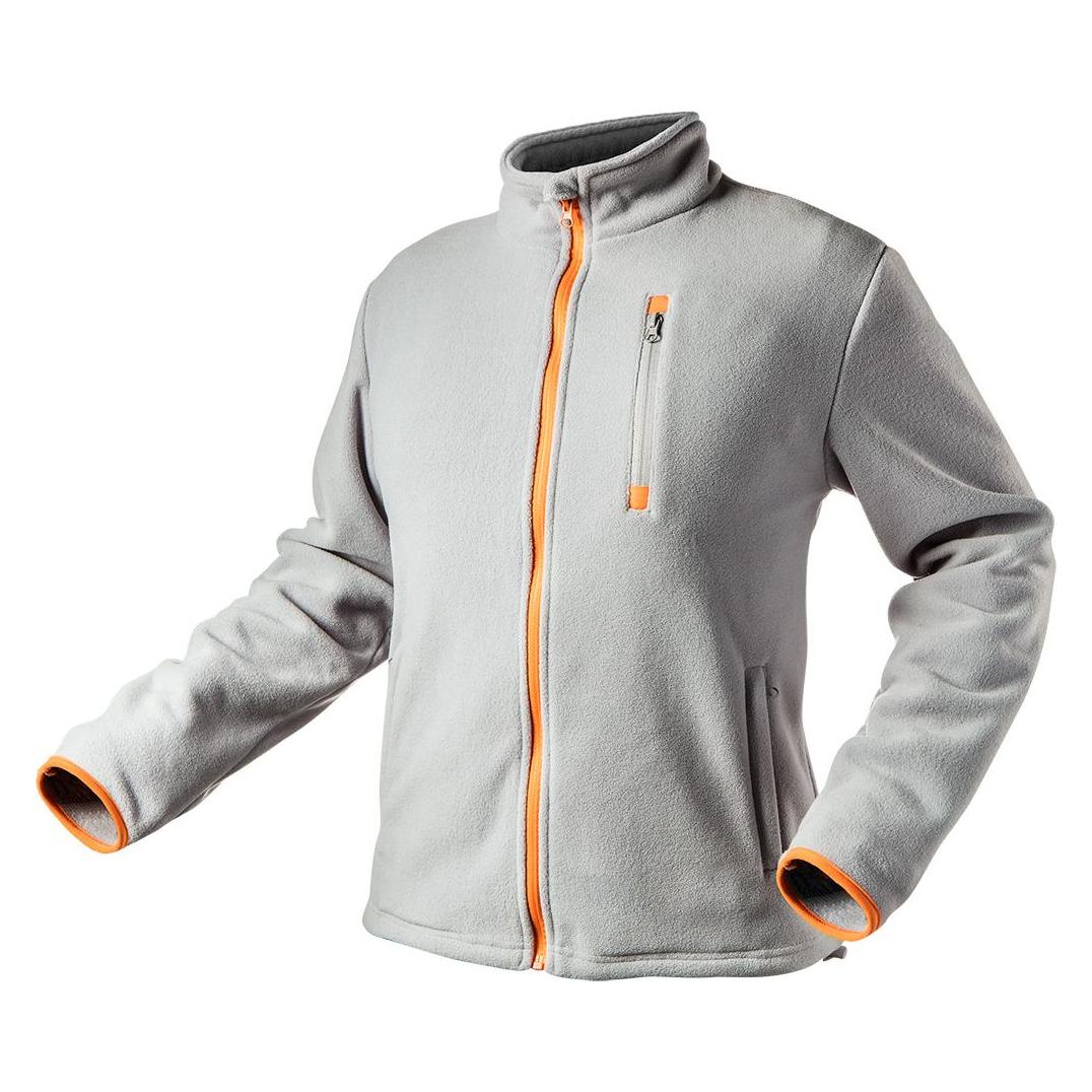 Neo Arbeitskittel aus Polarfleece, grau, Grösse S (S) (32636982)