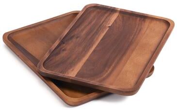Kalmar Home Rectangular Plates - Large - S/2