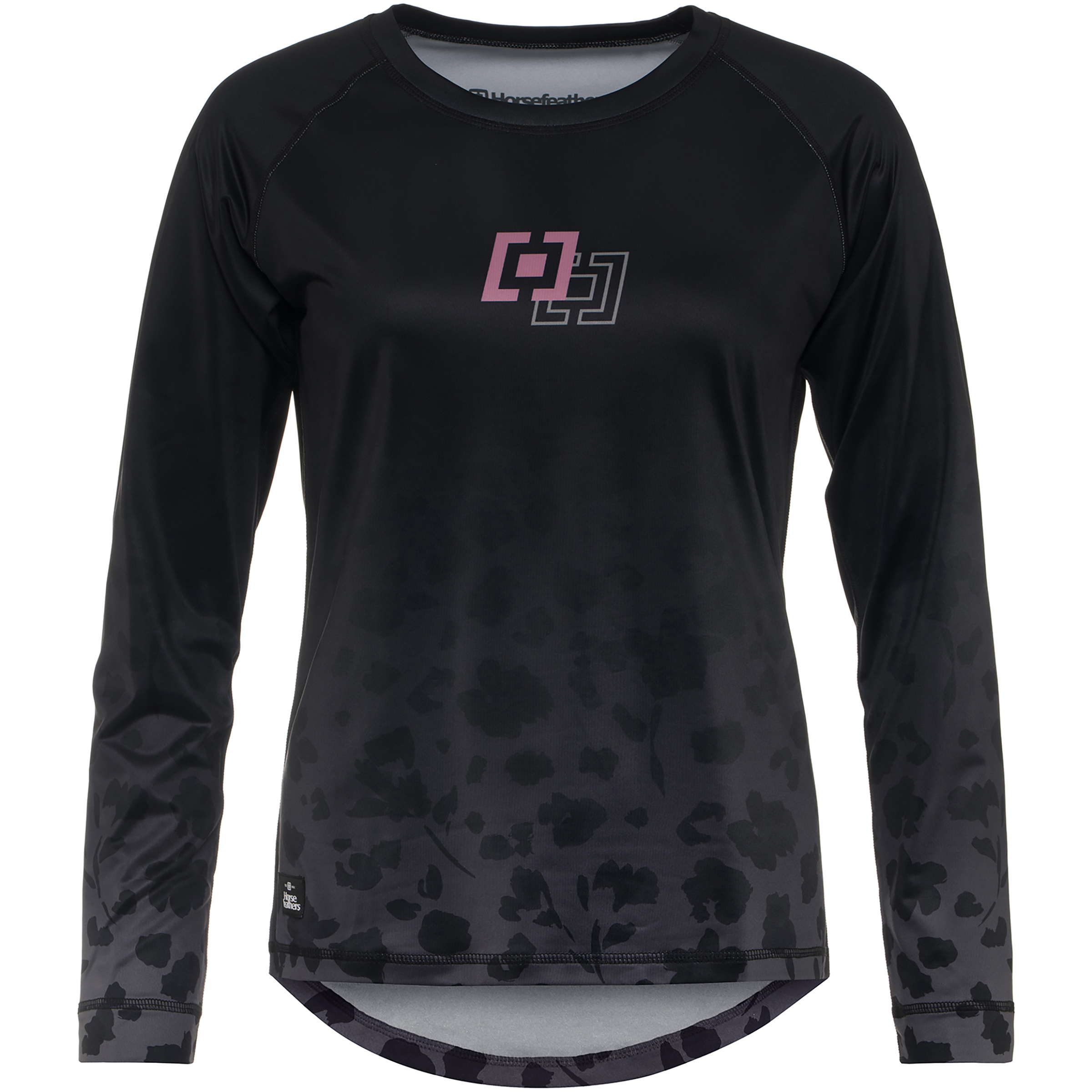 Horsefeathers Deco Damen Longsleeves schwarz Größe L Mountainbike Elastisch