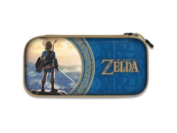 PDP Étui de voyage : Hyrule Blue, Pour Nintendo Switch, Nintendo Switch Lite et Nintendo Switch - Modèle OLED