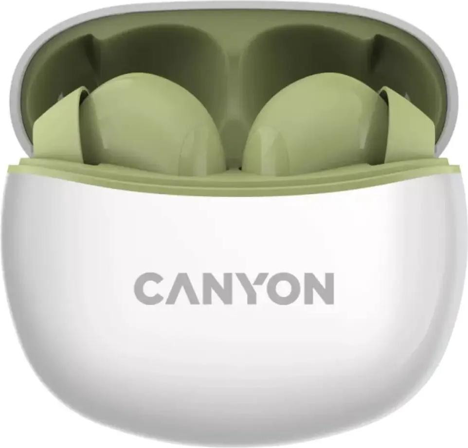 Canyon TWS-5 Bluetooth In-ear Hoofdtelefoon Stereo Groen