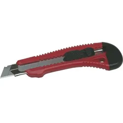 Profi Cuttermesser 18mm Universalmesser Präzisionswerkzeug Handwerkerbedarf 1 Stück Silber/Schwarz