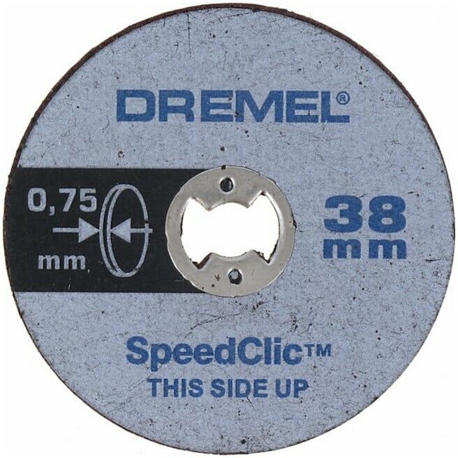 Dremel EZ SpeedClic : disques à tronçonner minces (2615S409JB)