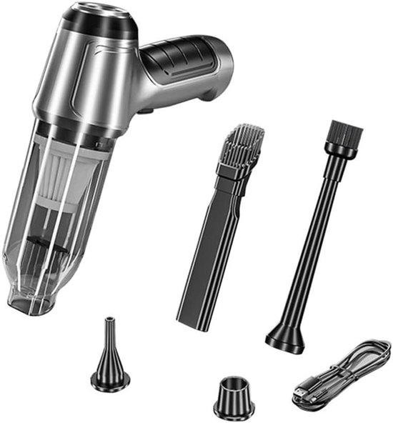 WAN Draadloze Handstofzuiger voor auto interieur met 12000 Pa zuigkracht, 22 x 16 x 7 cm