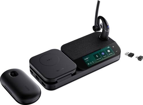 Yealink BH 71 Workstation Pro US In Ear Headset Bluetooth Schwarz Telefon