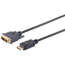 DisplayPort 1.2 Adapterkabel, DVI-D, 1080p, 3m