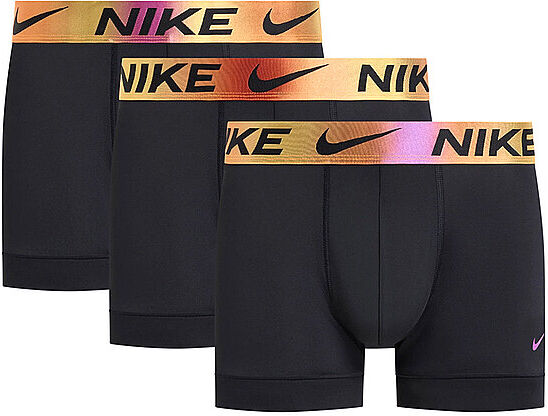 NIKE UNDERWEAR Herren Unterhosen Trunk 3er Pkg. schwarz   M M