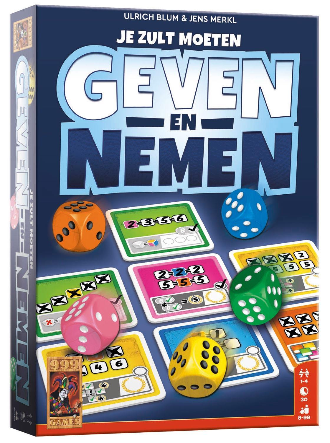 Geven en nemen - Een dobbelspel van 999 Games