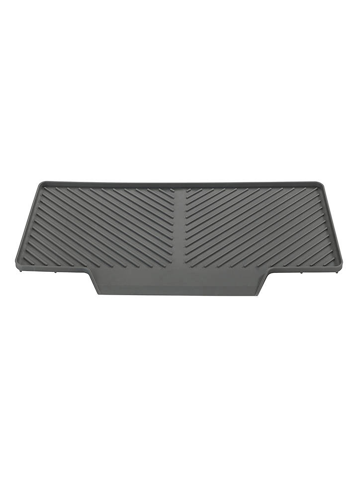 Wenko Abtropfmatte "Nelia" in Grau - (B)40 x (H)3 x (T)20 cm - onesize